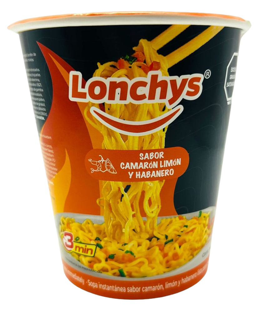 Sopa camaron limon y habanero